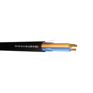 Defence Standard Cable DCA 16 x 0.2mm 3 Cores TCWB Unscreened LSZH - Black UV 500m